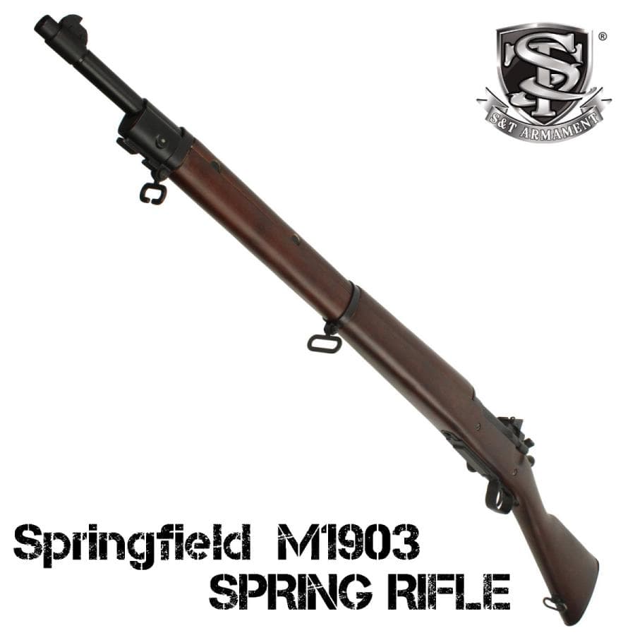 Súng trường lên đạn bằng cơ S&T ARMAMENT M1903A3 (Real Wood)