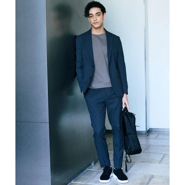 セットアップ 「Damerino」Reflax(R)ドライオックスストレッチセットアップ/吸水速乾 メンズ