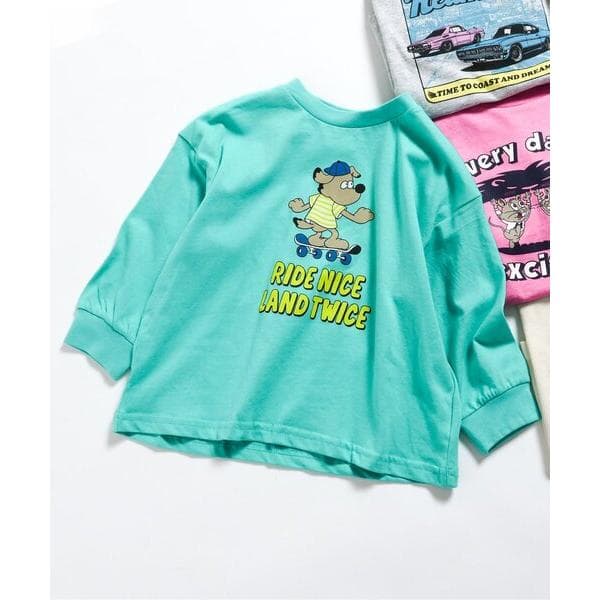 tシャツ グラフィックバリエーションロンT キッズ 子供服 男の子 女の子