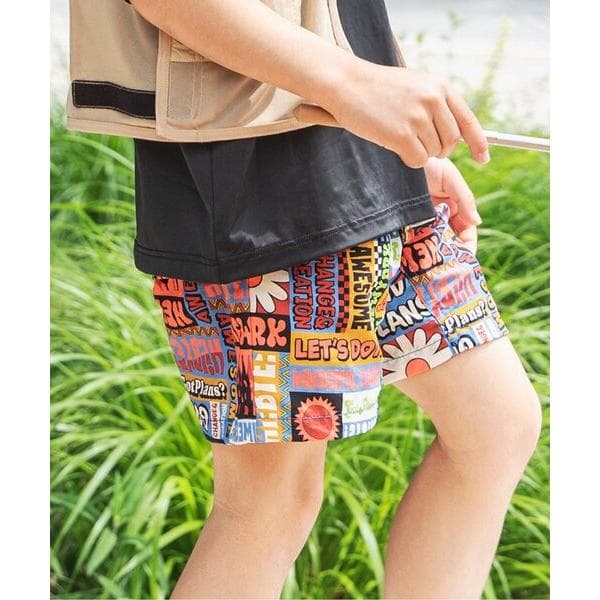 uvカット ハーフパンツ パンツ 「水をはじく/シワになりにくい」水陸両用ハーフパンツ_UVカット/撥水加工 キッズ 子供服 男の子 女の子