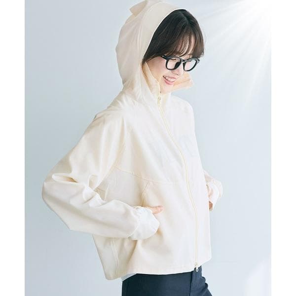 パーカー UVカットドルマンパーカー レディース