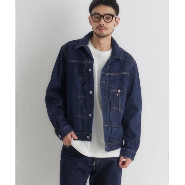 デニムジャケット gジャン 「Levi's」TYPE1トラッカー デニムジャケット (ヴィンテージ風 / レイヤード / アメカジ)