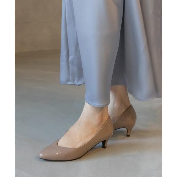パンプス 走れる美脚パンプスVカット