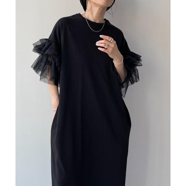 ワンピース cheer frill one piece / ドッキングチアーフリルワンピース