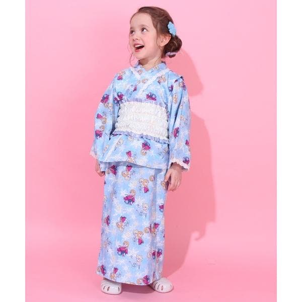浴衣 ディズニー プリンセス / 2WAY浴衣ワンピース 0434K キッズ 子供 女の子
