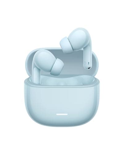 Xiaomi REDMI Buds 8 Lite ワイヤレスイヤホン ノイズキャンセリング ANC 12.4mmドライバー SBC/AAC対応 36時間再生 Bluetooth 5.4 カスタムEQモード Google Fast Pair対応 マルチポイント接続 急速充電 小型軽量 PSE技術基準適合 ブルー