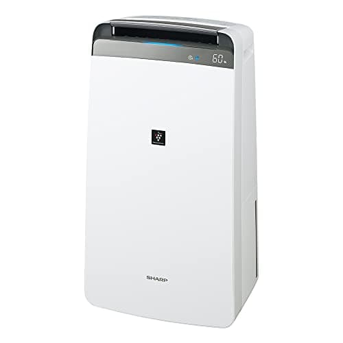SHARP シャープ 衣類乾燥 除湿機 コンプレッサー方式 ハイパワータイプ プラズマクラスター7000 省エネ 強力除湿 部屋干し 消臭 CVS180 除湿器 CV-S180-W