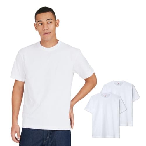 ビーフィー Tシャツ BEEFY-T 2枚組 綿100% 肉厚生地 丸胴仕様 タグレス仕様 ヘビーウェイトT H5180-2-010-L