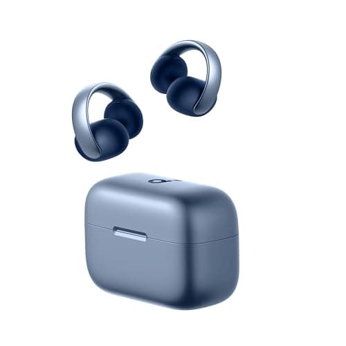 Anker Soundcore AeroClip（Bluetooth 5.4）【オープンイヤー型ワイヤレスイヤホン/イヤーカフ/ IP55 防塵・防水規格 / 最大32時間再生 / マルチポイ