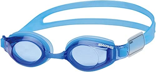 [スワンズ] 日本製 スイミングゴーグル SJ-24N BL ブルー 子供用 6歳~12歳