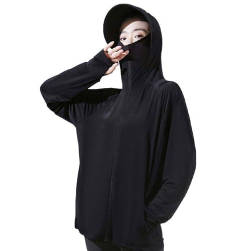 [Goodfeel] ラッシュガード レディース UVカット UPF50+ 薄手 長袖 パーカー 軽量 涼しい 冷感 トップス 日焼け止め 水着 紫外線対策 速乾通気性 海 アウター 無地 おしゃれ