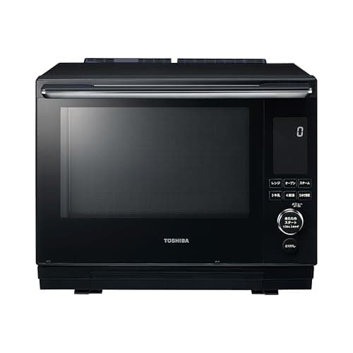 東芝 石窯ドーム 過熱水蒸気 オーブンレンジ 30L 2段調理 グランブラック ER-D3000A-K