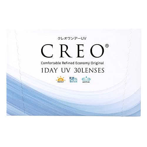 CREO Cleo One-Day UV Moist 30pcs 1box BC8.7 PRW-3.00