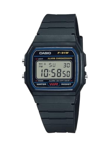 [カシオ] 腕時計 カシオ コレクション 【国内正規品】F-91W-1JH メンズ ブラック