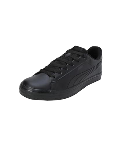 PUMA ユニセックス プーマ V コート バルク EB スニーカー 389908 Puma Black-Puma Black 26.5