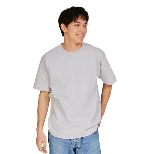 ヘインズ Hanes メンズ 半袖Tシャツ ビーフィー Tシャツ 1P BEEFY ヘザーグレー HB-H5180 060