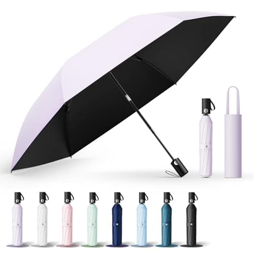 UPEB UV Cut 100 Folding Umbrella Windproof Water-Repellent Sun & Rain