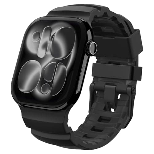 Dây đeo Apple Watch 49/46/45/44mm Spigen WBS2 màu đen