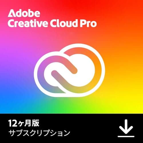 【Adobe公式】Creative Cloud Pro プレミアム生成AI Firefly搭載 動画/ 写真/ イラスト編集ソフト(最新)| 12ヵ月| オンラインコード版 Win / Mac / iPad /アプリ対応| 20以上のアプリ 動画AI生成アイデア探索グラフィックデザイン