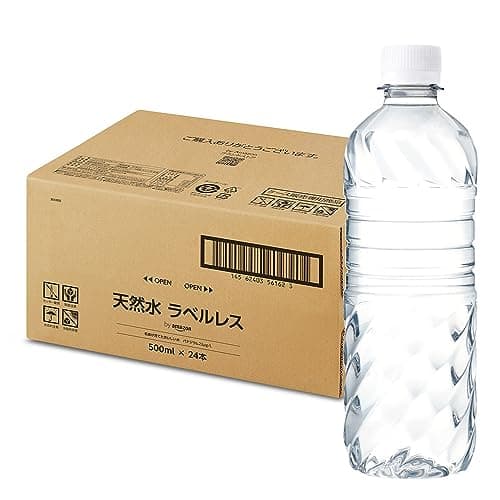 Smart Basic スマートベーシック  天然水 ラベルレス 500ｍl ×24本 富士山の天然水 ミネラルウォーター