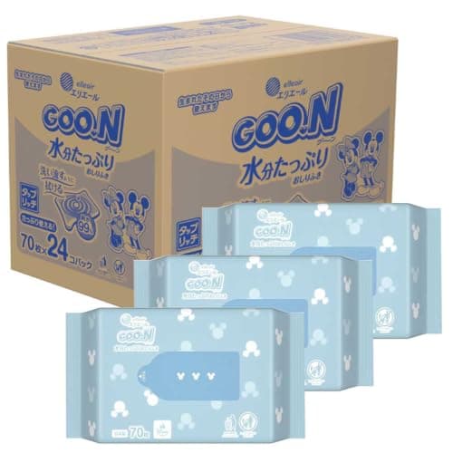 Go o n たっぷりおしりふき 1680枚（70枚×24個）詰替用