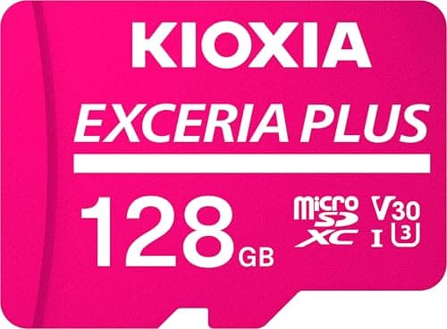 KIOXIA(キオクシア) 旧東芝メモリ microSD 128GB EXCERIA PLUS UHS-I U3 V30 Class10 Nintendo Switch動作確認済 microSDXC 最大読出100MB/s 最大書込60MB/s 4K対応 国内サポート正規品 メーカー保証5年 KLMPAE128G