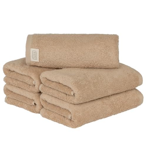 Taoル研究所 #003 Mini Bath Towel Sand Beige 5-Piece Set