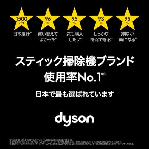 ★Dyson V8 Slim Fluffy SV10K EXT BK [Black]【送料無料】 2