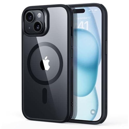 ESR　iPhone 15(6.1インチ)ハイブリッドケース Clear Black　ClassicHybridCase