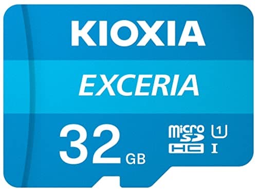 KIOXIA(キオクシア) 旧東芝メモリ microSD 32GB UHS-I Class10 (最大読出速度100MB/s) Nintendo Switch動作確認済 国内サポート正規品 メーカー保証5年 KLMEA032G
