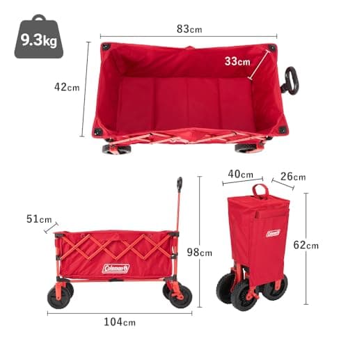 Coleman Outdoor Wagon NX Red 3