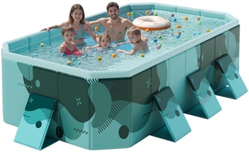 OMATA Folding Pool Rectangular 223×133×51cm (Inner) 260×165×51cm (Outer)