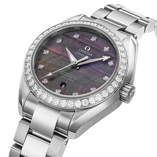 [オメガ] OMEGA 腕時計 シーマスターアクアテラ グレ-パール文字盤 コーアクシャル自動巻き シースルーケースバック、クロノメーター 231.15.34.20.57.001 レディース シルバー 6