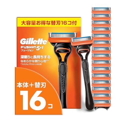 正規品 ジレット フュージョン5+1 替刃 1ケース 4個