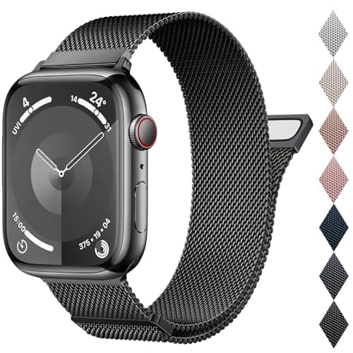 [OULUOQI] アップルウォッチ用のバンド コンパチブル 49mm 46mm 45mm 44mm 42mm 41mm 40mm 38mm ス