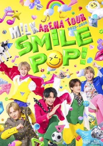 M!LK ARENA TOUR 2025-2026 "SMILE POP!" [初回限定盤] [Blu-ray + Photobook] - M!LK