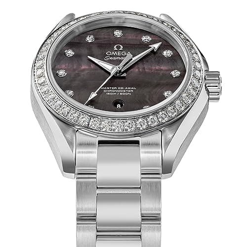 [オメガ] OMEGA 腕時計 シーマスターアクアテラ グレ-パール文字盤 コーアクシャル自動巻き シースルーケースバック、クロノメーター 231.15.34.20.57.001 レディース シルバー 5