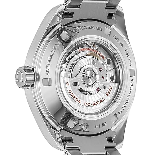 [オメガ] OMEGA 腕時計 シーマスターアクアテラ グレ-パール文字盤 コーアクシャル自動巻き シースルーケースバック、クロノメーター 231.15.34.20.57.001 レディース シルバー 8