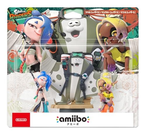 Nintendo amiibo すりみ連合セット フウカ／ウツホ／マンタロー
