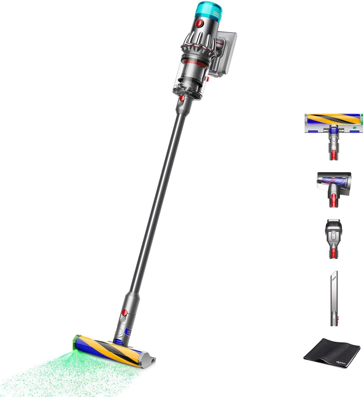 Dyson(ダイソン) 掃除機 コードレス Dyson V12 Detect Slim Fluffy (SV46 FF AM) スティック ハンディクリーナー サイクロン