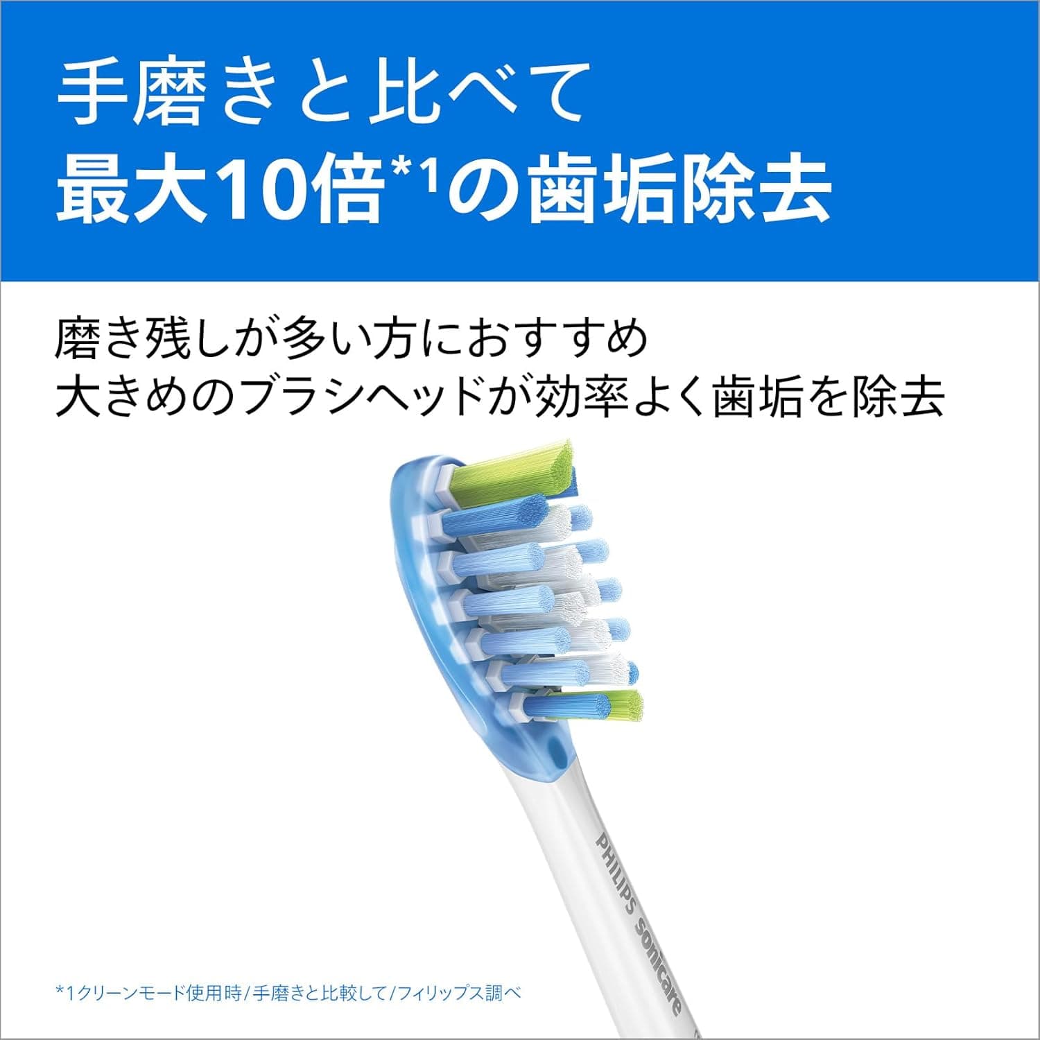【純正品】フィリップス 替えブラシ ソニッケアー プレミアムクリーン (7本) HX9047/67 ホワイト【Amazon.co.jp限定】 3