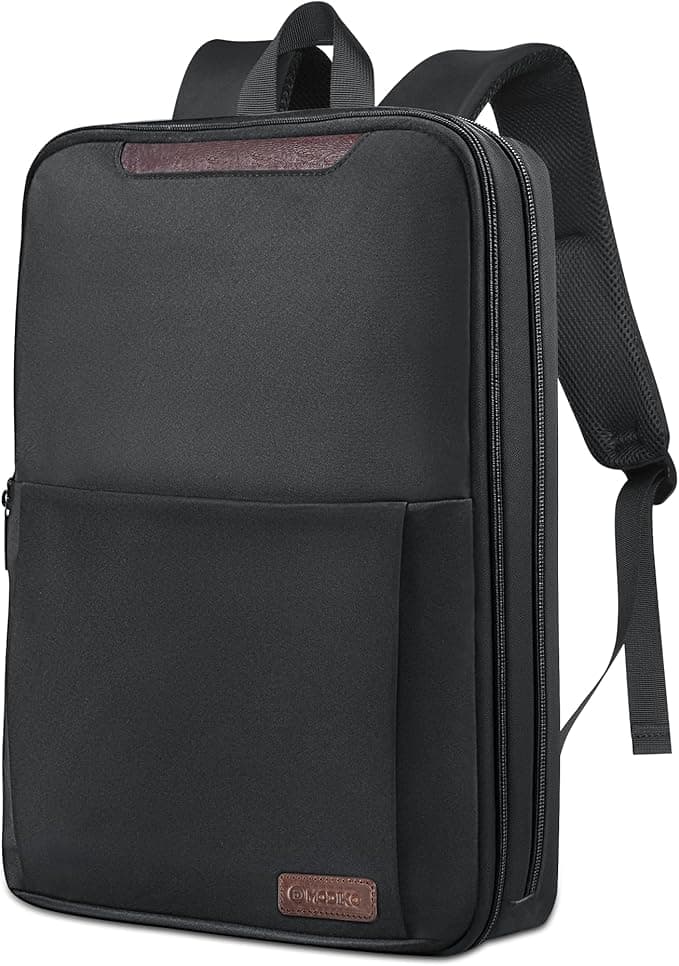 [Modiko] ビジネスリュック メンズ 拡張機能 7cm極薄 通勤用リュックサック 防水 15.6インチ PCリュック 軽量 通気性 20L 機内持ち込み バックパック A4収納可 通学 就活 出張