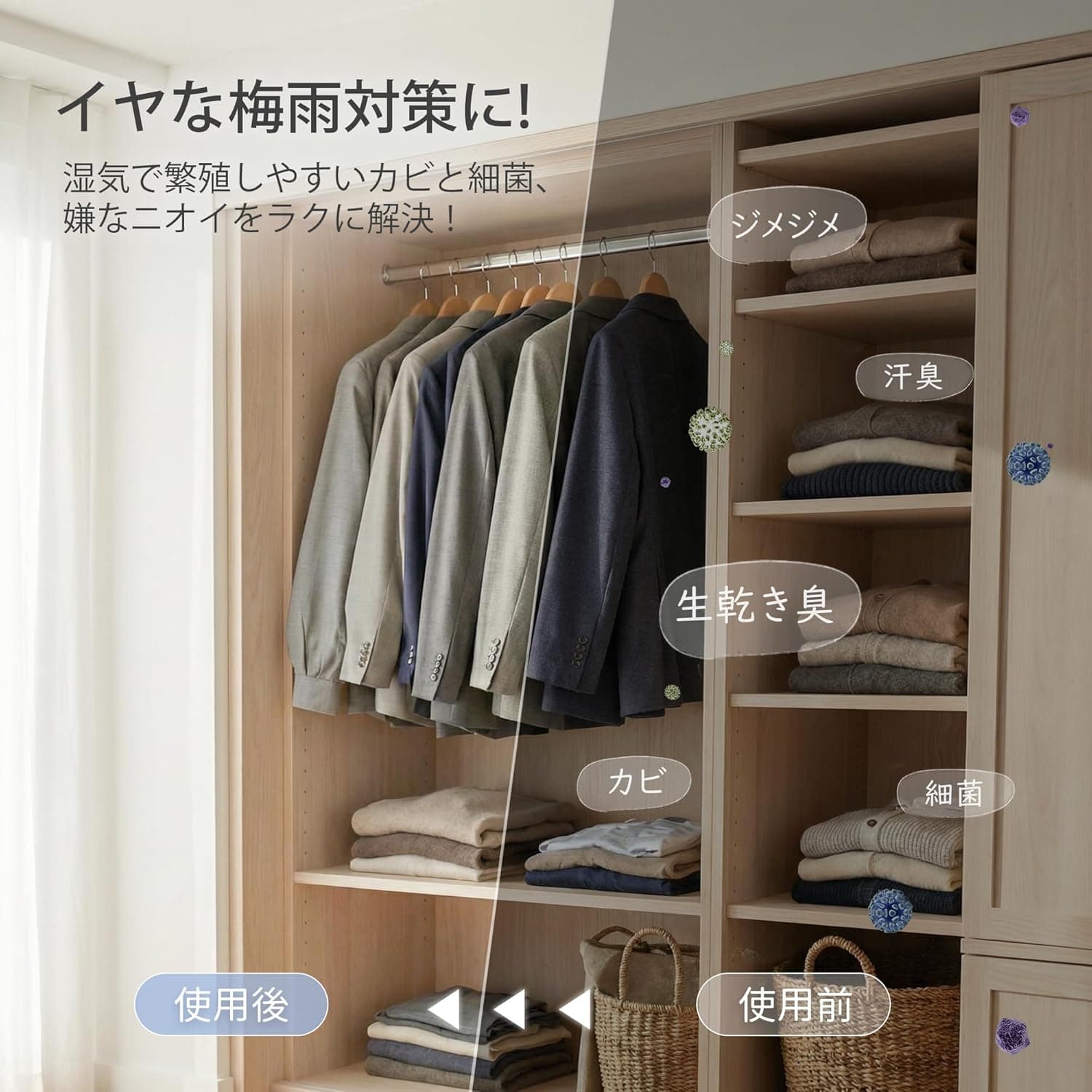 【節電対策】Levoit (レボイト) 空気清浄機 小型 花粉 12畳 脱臭 卓上 軽量 集じん ペット hepa フィルター 静音 ミニ アロマ対応 Core Mini ホワイト 6