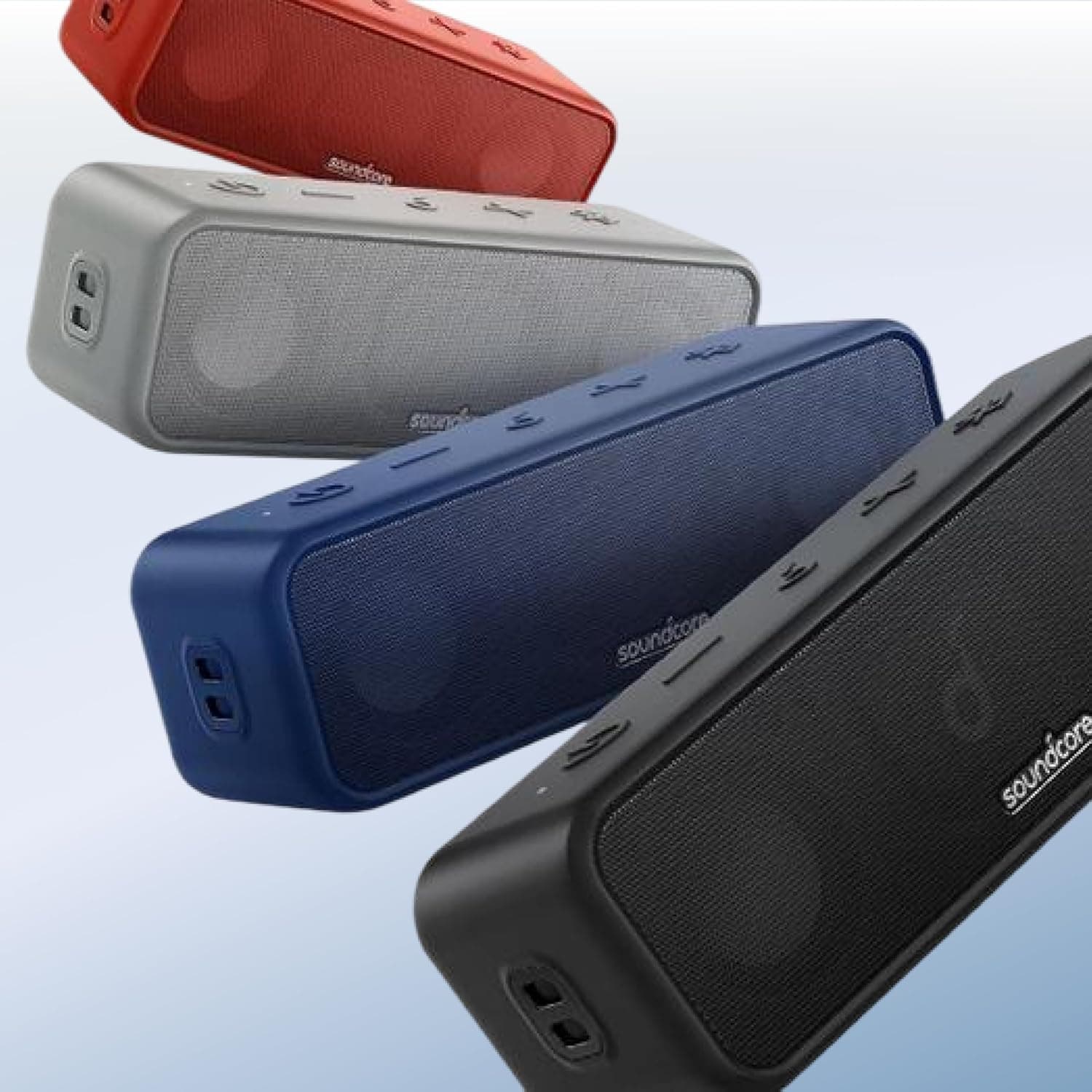 Anker Soundcore 3 Bluetooth スピーカー/ IPX7 防水/チタニウムドライバー/デュアルパッシブラジエーター/BassUpテクノロジー/アプリ対応/イコライザー設定/USB-C接続/ 24時間連続再生/ PartyCast機能/お風呂で使用可能/プレゼントやギフトに最適/ブラック 12