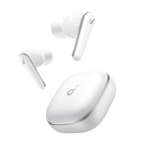 Anker Soundcore Liberty 5(Bluetooth 5.4)【完全ワイヤレスイヤホン/ウルトラノイズキャンセリング 3.5 / 3Dオーディオ / Dolby Audio対応/ワイヤレス充電/マルチポイント接続/外音取り込み / 最大48時間再生 / ハイレゾ / IP55 防塵・防水規格/PSE技術基準適合】パールホワイト