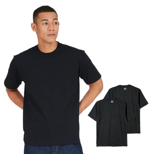 Hanes T-Shirt BEEFY-T H5180-2-090-L 2-Pack 100% Cotton