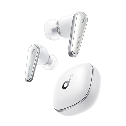 Anker Soundcore Liberty 4(Bluetooth 5.3)【完全ワイヤレスイヤホン/ウルトラノイズキャンセリング 2.0 / 3Dオーディオ / ワイヤレス充電/マルチポイント接続/外音取り込み / 最大28時間再生 / ハイレゾ / IPX4防水規格 / ヘルスモニタリング/PSE技術基準適合】クラウドホ
