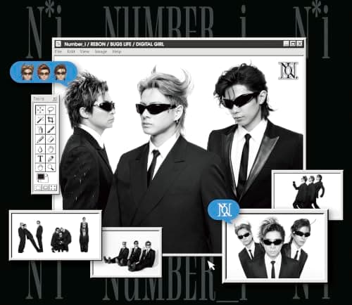 WARNER MUSIC JAPAN NUMBER_i DIGITAL GIRL First Press A (CD + DVD)