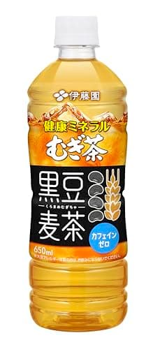 伊藤園 健康ミネラルむぎ茶 黒豆麦茶 650ml×24本 ペットボトル