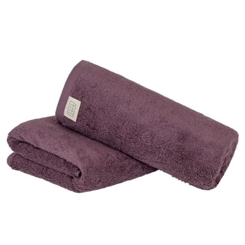 TaoL Kenkyujyo Volume Rich #003 Bath Towel Deep Purple 2-Piece Set